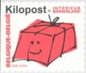 Parcel Post Stamp: Kilopost Inland - Left Imperforate