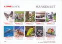 Markenset Tiere