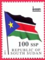 2017 Surcharge on 2011 Flag Stamp