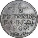 1½ Pfennig