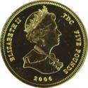 5 Pounds (80th birthday of queen Elizabeth II)