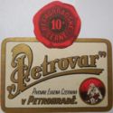 Petrovar černé 10
