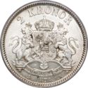 2 Kronor (O - w/initials)
