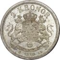 2 Kronor (OCH - w/initials)