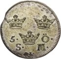 5 Öre (Silvermynt S.M.)