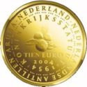 10 Euro (50th Anniv. of Domestic Autonomy - Gouden koninkrijksmunt)
