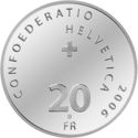 20 Francs (100 years Post Bus)
