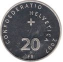 20 Francs (Munot Schaffhausen)