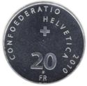20 Francs (Centenary of Henry Dunant's death)