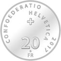 20 Francs (Steamboat "Uri")