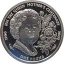 1 Pound (Queen Mother's 100th Birthday)