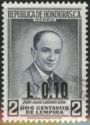 President Julio Lozano Díaz (1885-1957) Surcharged