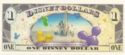 1 Disney Dollar