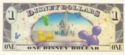 1 Disney Dollar