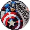 ½ Dollars (Half Dollar - Marvel Light-Ups - Captain America)
