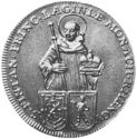 2 Ducats (74th Birthday and 27th Year of Office for the Abbot)