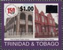150th Anniv. of Libraries in Trinidad & Tobago - Surcharged