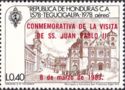 Visit of Pope John Paul II to Honduras