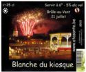 Blanche du kiosque