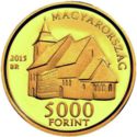5,000 Forint (425th anniversary of the first Hungarian Bible translation)
