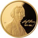 50,000 Forint (200th Anniversary of Birth of Ferenc Liszt. Piedfort)