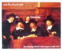 The smpling officials of the Draper's Guild, by Rembrandt