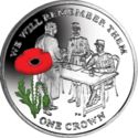 1 Crown (Centenary of World War I: Signing of the Armistice)