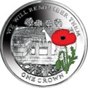 1 Crown (Centenary of World War I: Cemetery of the Somme)