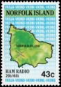 Map of Norfolk Island