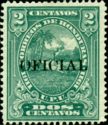 Honduran Scene overprinted