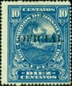 Honduran Scene overprinted