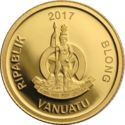 10 Vatu (100th Anniversary of John F. Kennedy)