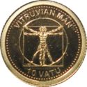 10 Vatu (Leonardo Da Vinci - Vitruvian Man)