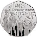 50 Pence (100th Anniversary of the Representation of the People Act)