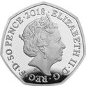 50 Pence (100th Anniversary of the Representation of the People Act - Silver Pie.)