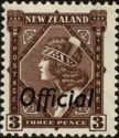 Maori Girl, (Overprint)