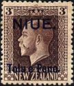 Overprinted on King George V