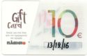 Gift Card 10 Euro