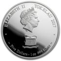 5 Dollars (Greek Olympian Poseidon - Proof edition)