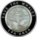 1 Pa'anga (Save the Whales)