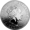 10 Pounds (The Queen's Beasts, Lion of England - Silver)