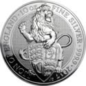 10 Pounds (The Queen's Beasts, Lion of England - Silver)
