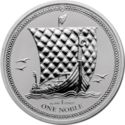 1 Noble (Viking Longship Under Full Sail - Reverse Proof)