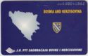 Bosnian Stamps - Map