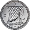 1 Noble (Viking Longship Under Full Sail - Platinum)