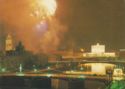 Moscow. Firework over city