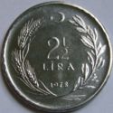 2½ Lira (F.A.O. - Mother breastfeeding infant)