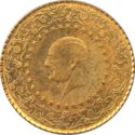25 Kuruş (Monnaie de Luxe - Mustafa Kemal Atatürk)