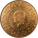 250 Kuruş (Monnaie de Luxe - Mustafa Kemal Atatürk)