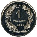 1 Lira (Darphane - Turkish State Mint)
